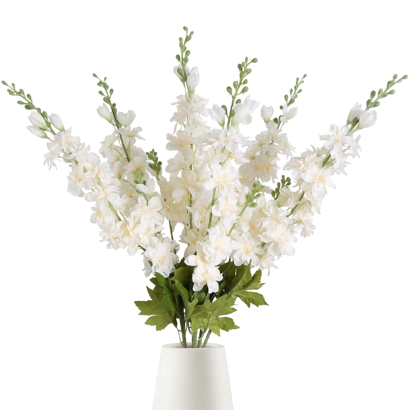 Florist Supply Bulk - 2pc Artificial Flowers Long Stem Delphinium