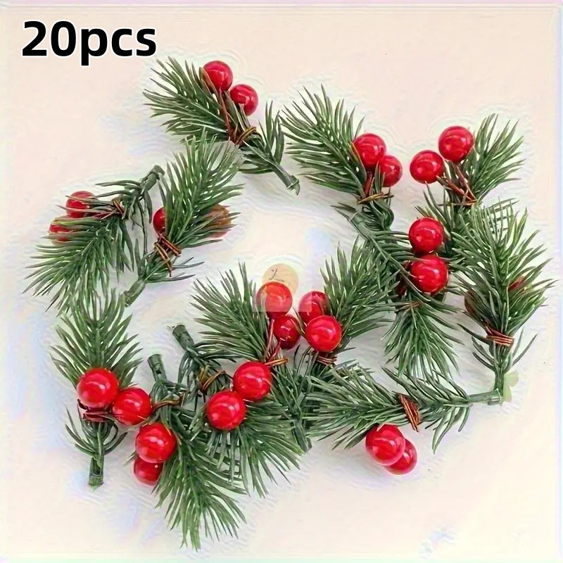 Supply Florist - 20 pieces of artificial Christmas pine