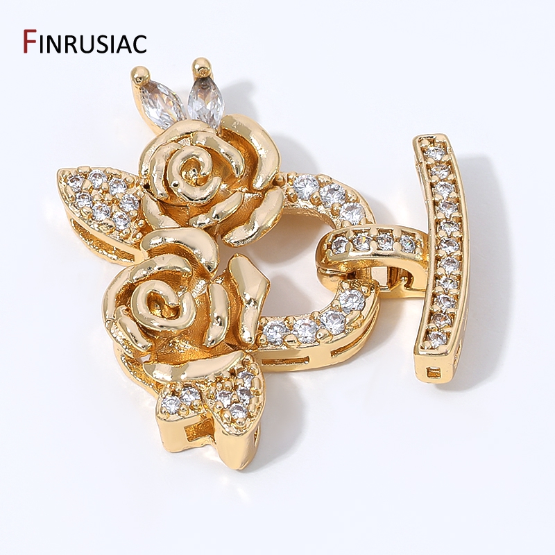 14K Gold Plated Brass Zircon F - Supply Florist ulasan dan harga