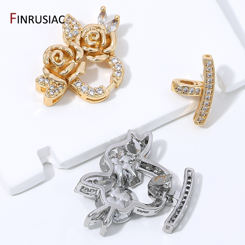14K Gold Plated Brass Zircon F - Supply Florist ulasan dan harga