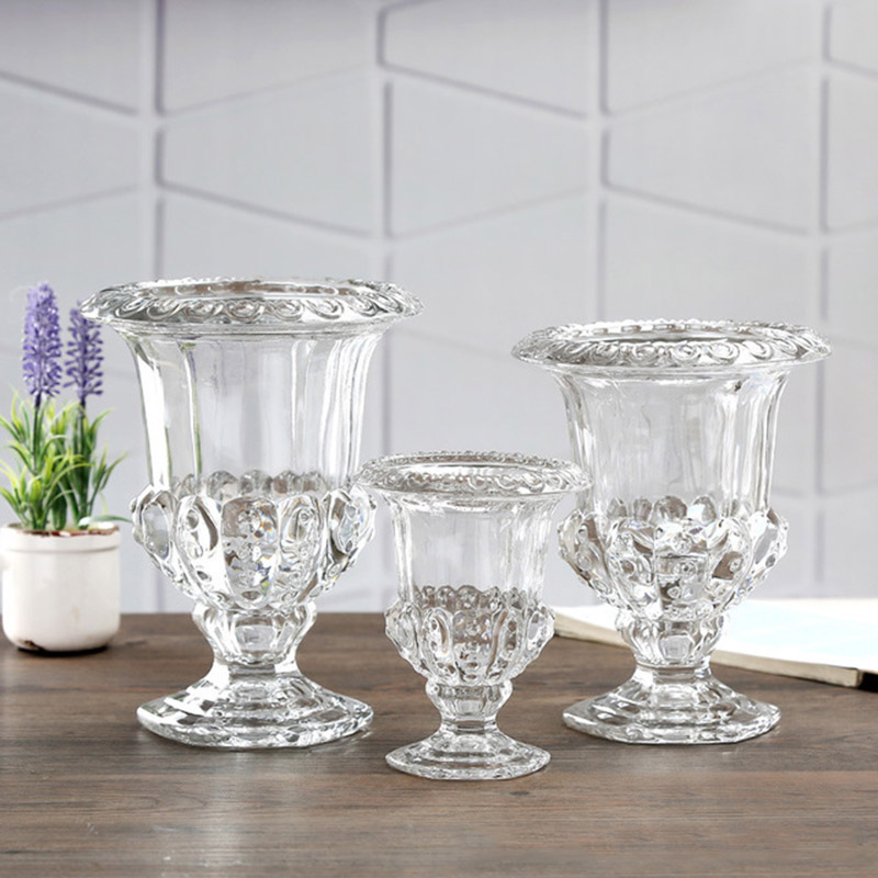 Clear Glass Flower Vase Stem P - Florist Supply Bulk ulasan dan harga
