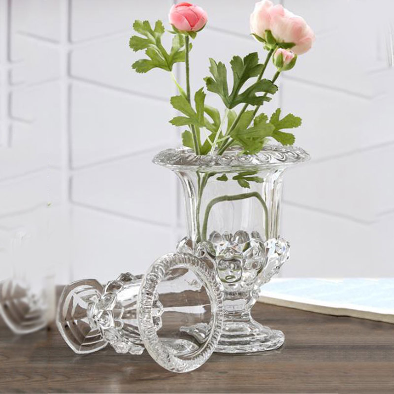 Clear Glass Flower Vase Stem P - Florist Supply Bulk ulasan dan harga