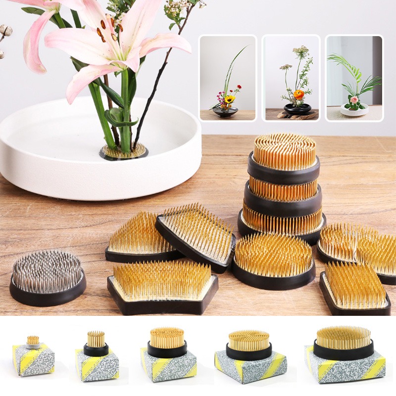 Stainless Steel Ikebana Kenzan - Florist Flower Supply ulasan dan harga