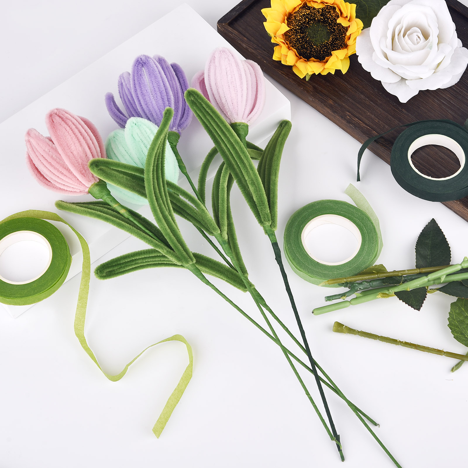 30yards Floral Stem Tape Corsa - Florist Flower Supply ulasan dan harga