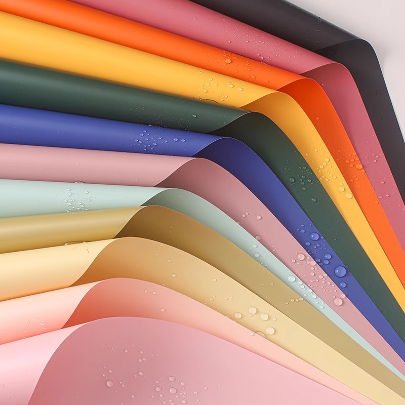 Korean Style Solid Color Paper - Florist Flower Supply ulasan dan harga