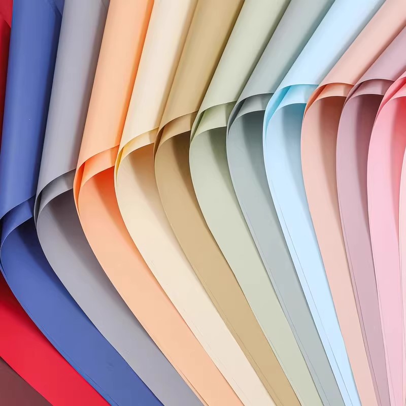 Korean Style Solid Color Paper - Florist Flower Supply ulasan dan harga