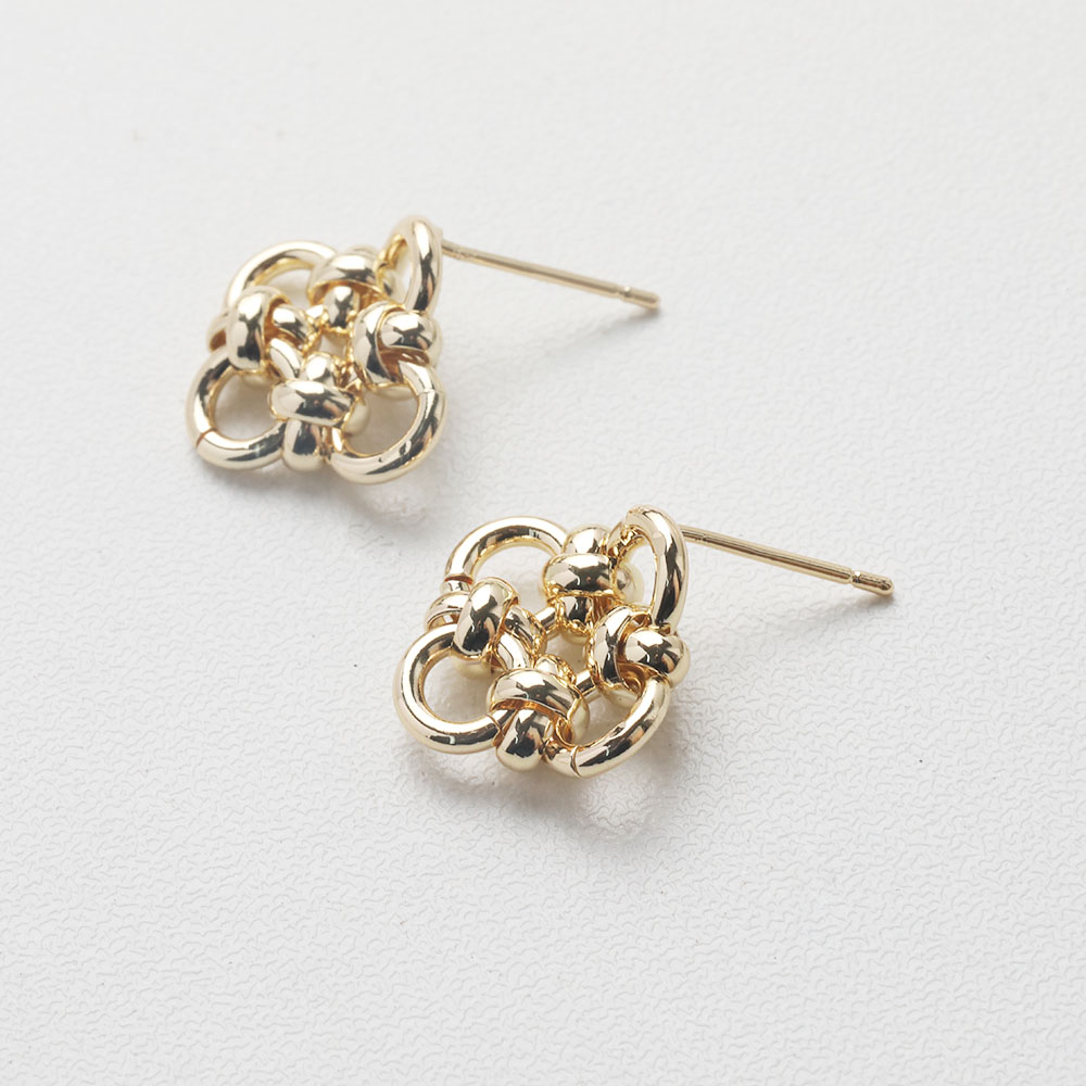 4PCS Dainty Flower Ear Studs E - Supply Florist ulasan dan harga