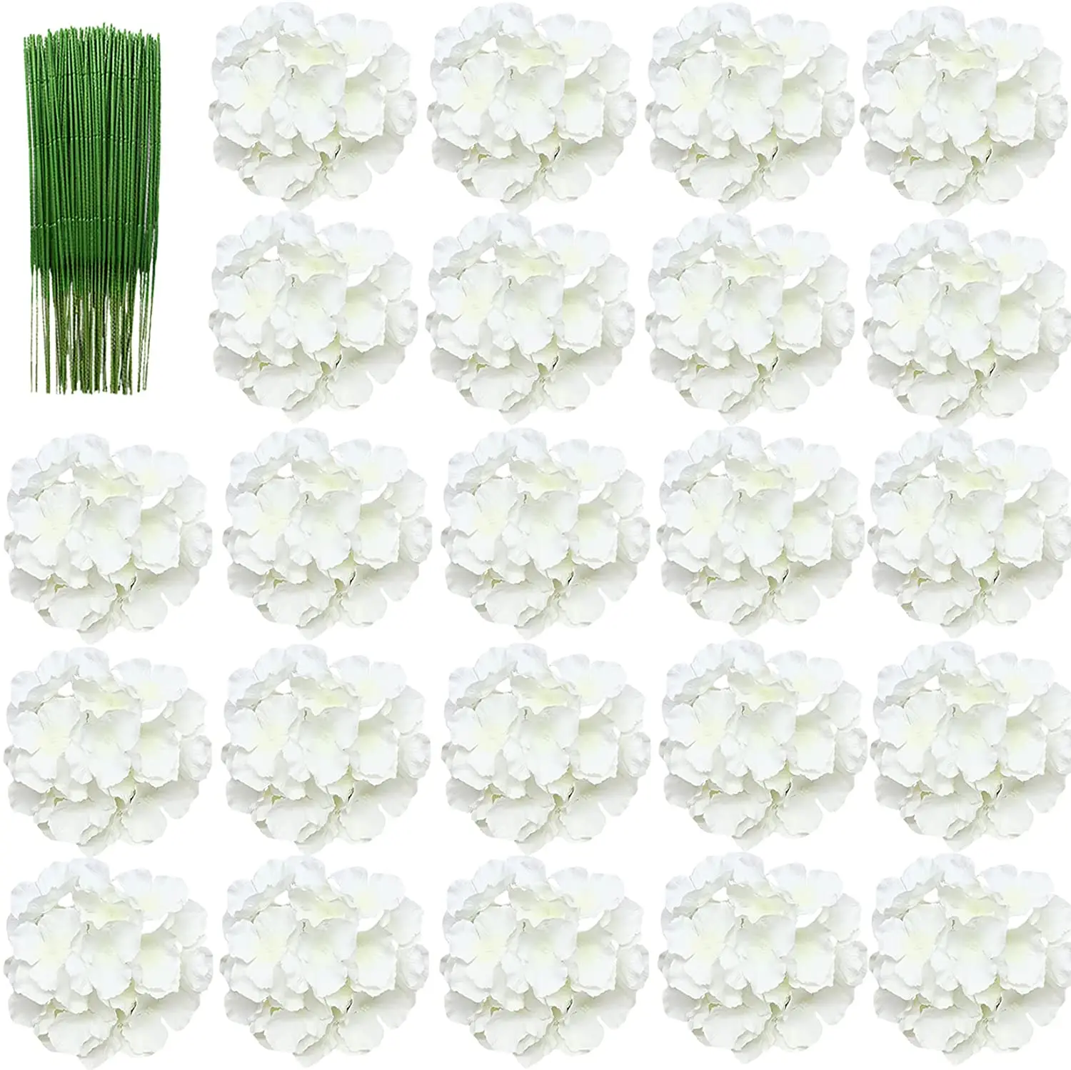 8 Inch Big Silk Hydrangea Head - Florist Supply Bulk ulasan dan harga