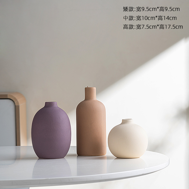 Nordic Morandi Matte Ceramic V - Eucalyptus Preserved ulasan dan harga
