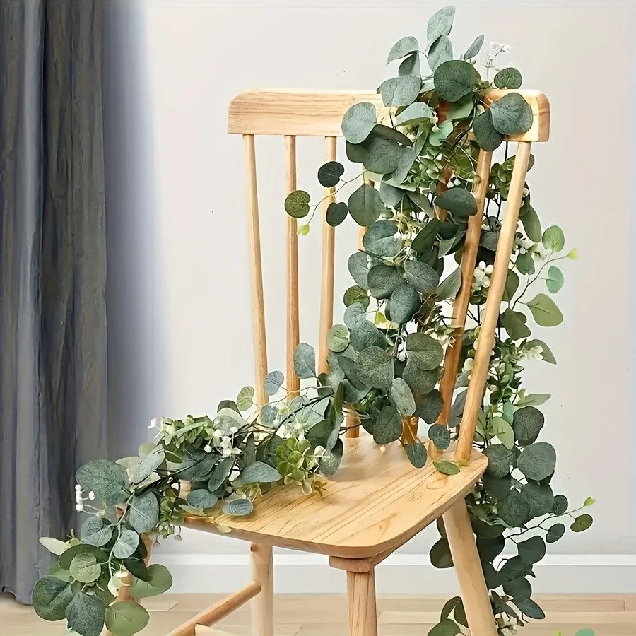 1Pc Artificial Eucalyptus Leav - Eucalyptus Preserved ulasan dan harga