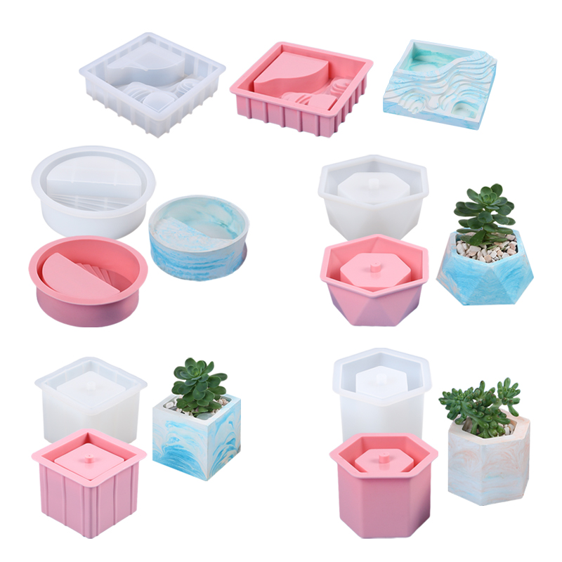 Succulent Flowerpot Silicone M - Florist Supply Vases ulasan dan harga