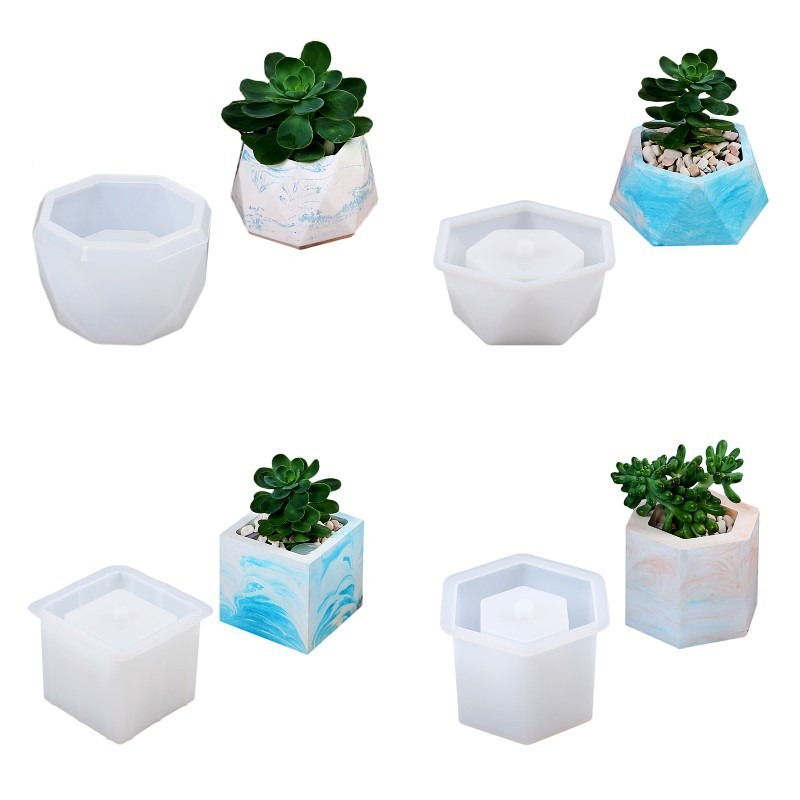 Succulent Flowerpot Silicone M - Florist Supply Vases ulasan dan harga