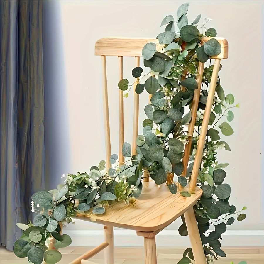 Artificial Eucalyptus Wreath F - Eucalyptus Preserved ulasan dan harga