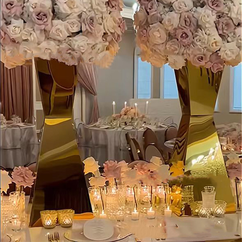 2 PCS Flowers Vases Wedding Ta - Florist Supply Vases ulasan dan harga