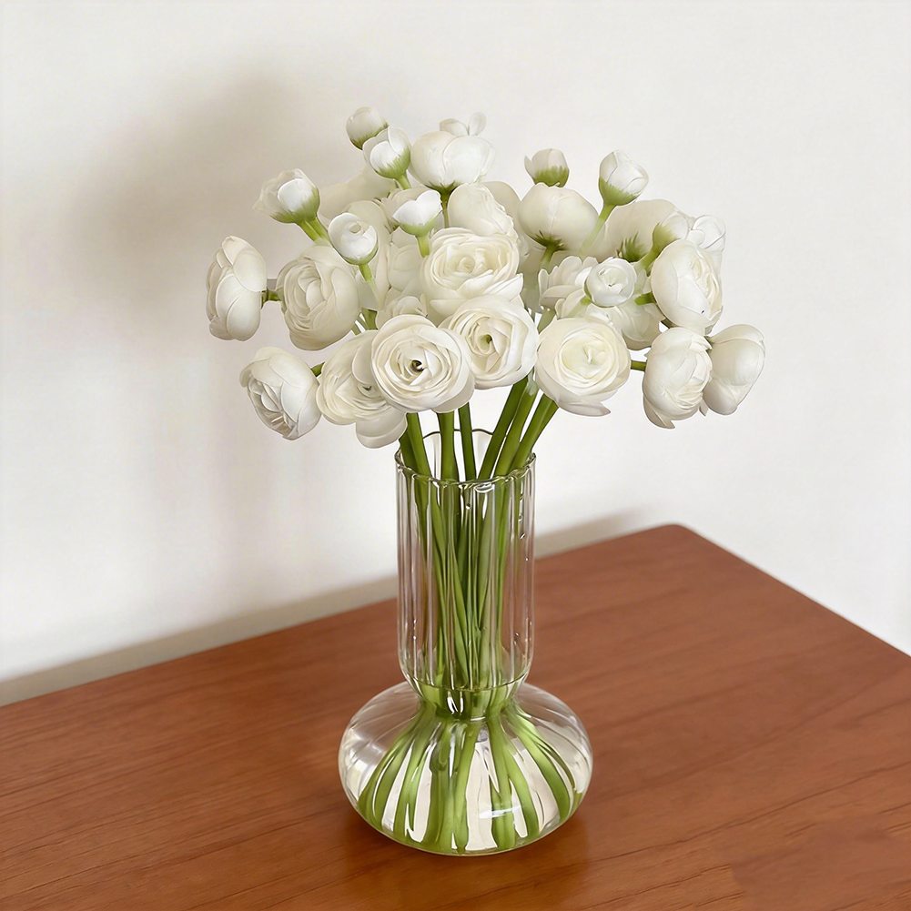 24 Pack Faux Silk Ranunculus F - Florist Supply Bulk ulasan dan harga