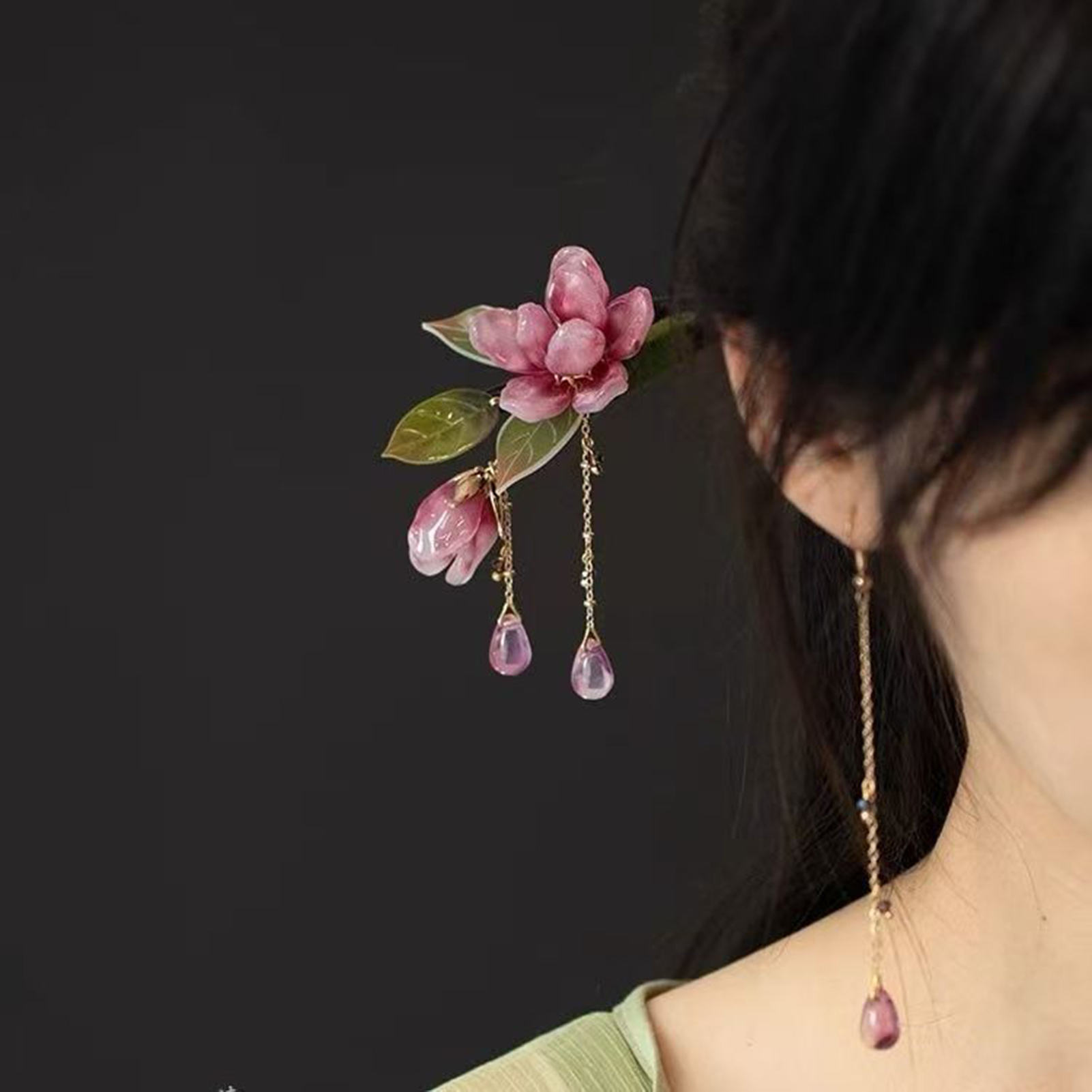 Floral Hair Stick Chinese Styl - Supply Florist ulasan dan harga