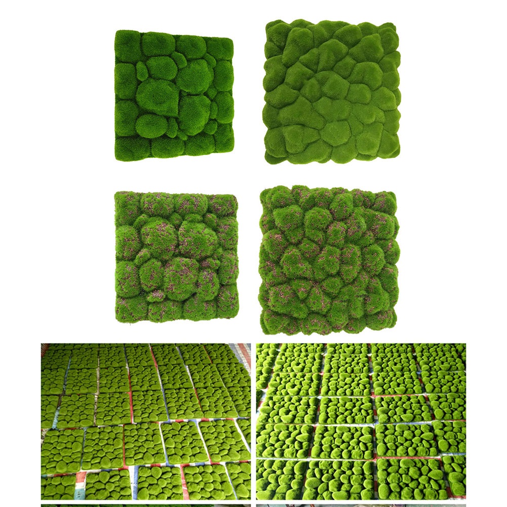 1pc 30/32cm Simulated Moss Foa - Preserved Moss Sheet ulasan dan harga