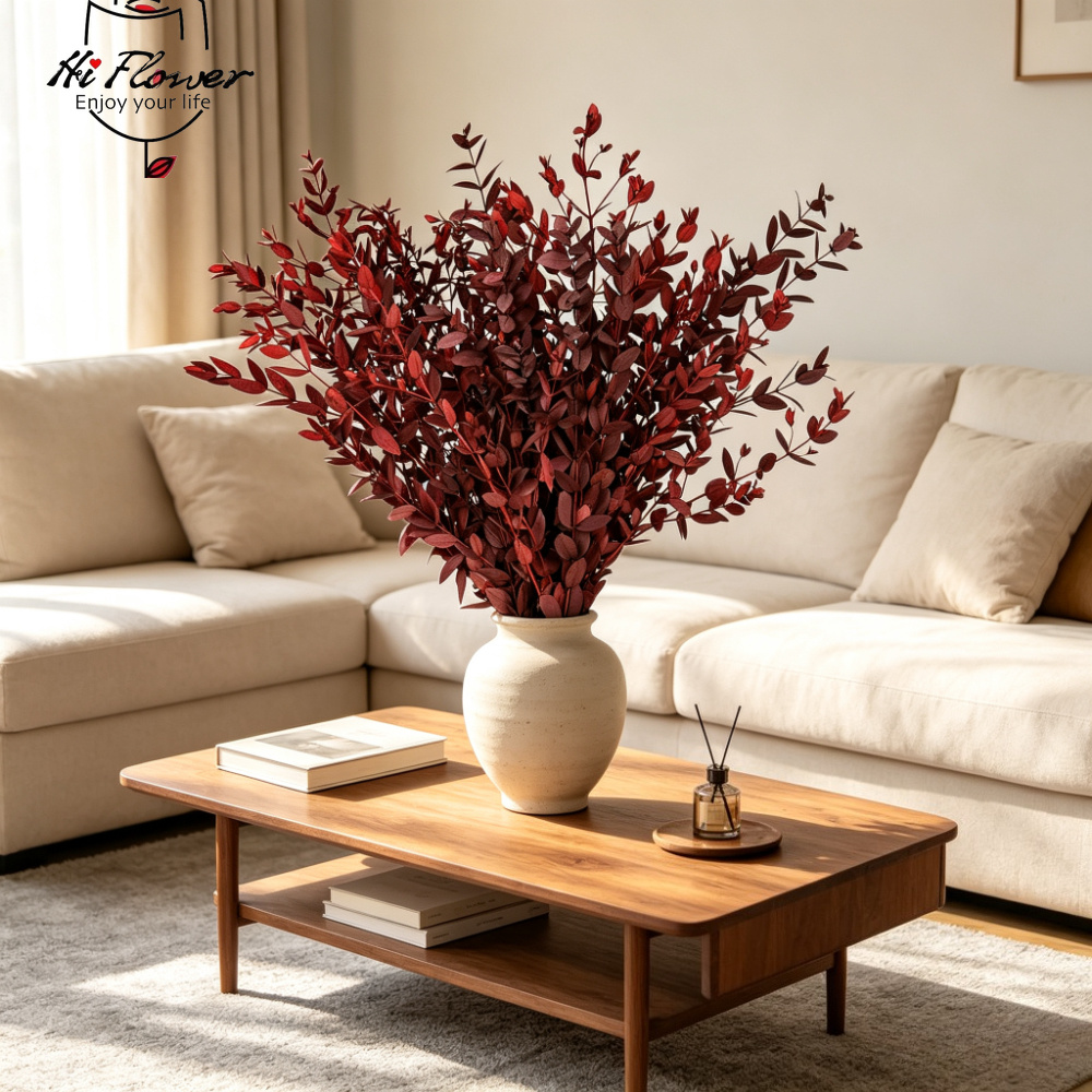 Natural Dried Flowers Eucalypt - Florist Supply Vases ulasan dan harga