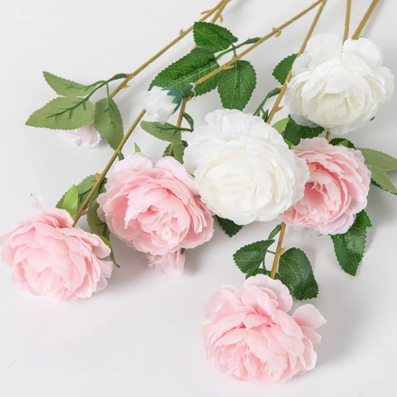 5/10pcs Long Stem Artificial R - Florist Supply Bulk ulasan dan harga