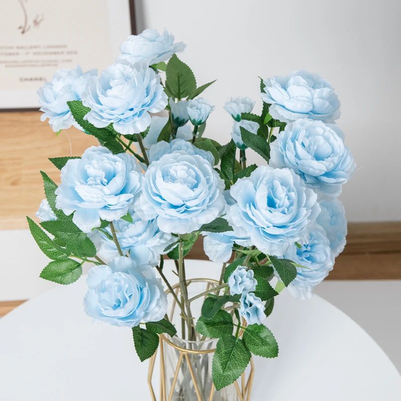 5/10pcs Long Stem Artificial R - Florist Supply Bulk ulasan dan harga