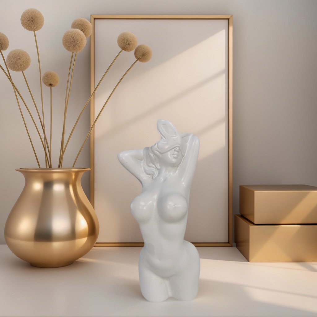 1 Piece of Artistic Human-Shap - Florist Supply Vases ulasan dan harga