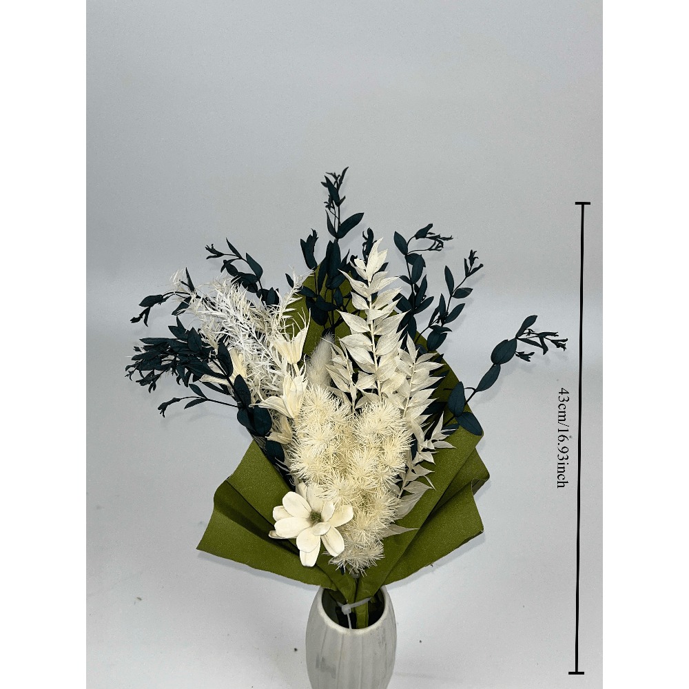 Preserved Dried Flower Bouquet - Eucalyptus Preserved ulasan dan harga